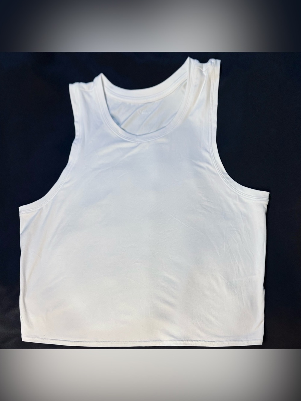 Quince Flowknit Breeze High-Neck Tank / White / XL